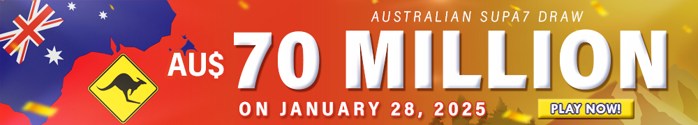 Start Winning BIGGER, MULTI-MILLIONS Jackpots AU$ 70 Million on January 28, 2025!