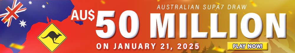 Start Winning BIGGER, MULTI-MILLIONS Jackpots AU$ 50 Million on January 21, 2025!