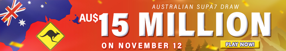 Start Winning BIGGER, MULTI-MILLIONS Jackpots AU$ 15 Million on November 12, 2024!