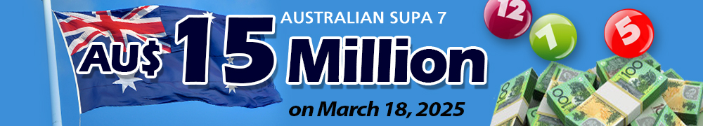 Start Winning BIGGER, MULTI-MILLIONS Jackpots AU$ 15 Million on March 18, 2025!