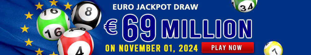 EuroJackpot: EUR 69 Million on November 01, 2024