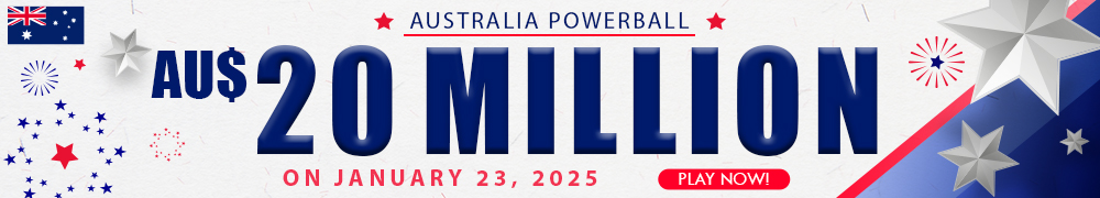 AU$ 20 Million on January 23, 2025 in the Australian Powerball Draw