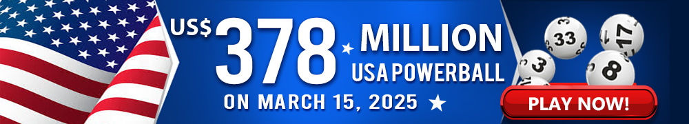 Start Winning BIGGER MULTI-MILLION Jackpots US$ 353 Million from USA Powerball on March 12!