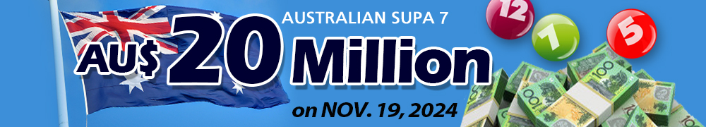 Start Winning BIGGER, MULTI-MILLIONS Jackpots AU$ 20 Million on November 19, 2024!