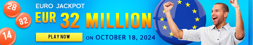 EuroJackpot: EUR 32 Million on October 18, 2024