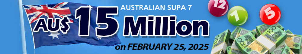 Start Winning BIGGER, MULTI-MILLIONS Jackpots AU$ 15 Million on February 25, 2025!