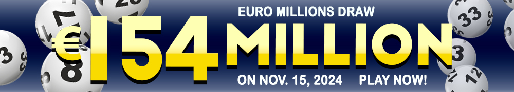 Euro Millions Rollover EUR 154 Million on November 15, 2024