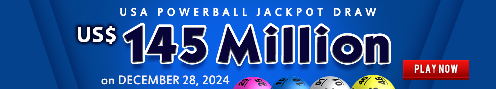 Start Winning BIGGER MULTI-MILLION Jackpots US$ 145 Million from USA Powerball on December 28!