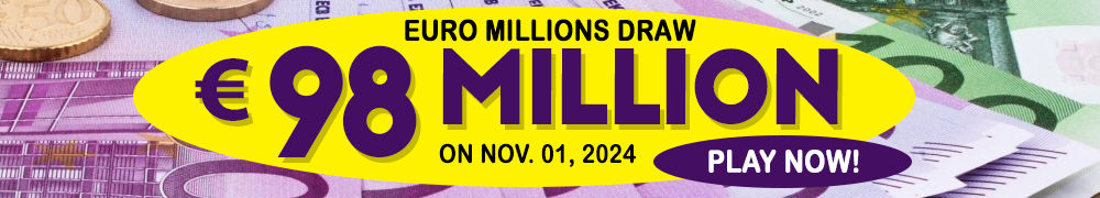 Euro Millions Rollover EUR 98 Million on November 01, 2024